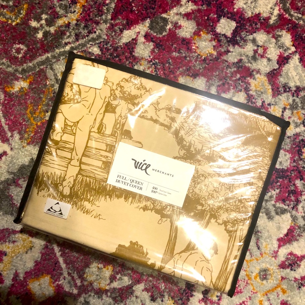 New Vice Merchants Full/Queen Cowpoke Duvet Cover